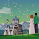 Lupin and Clarisse watch Interpol agents swoop in to try and hunt him down.